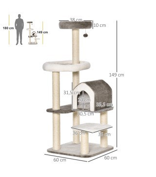 Árbol Rascador para Gatos