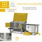Conejera de Madera Conejera de Madera