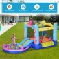 Castillo Inflable Infantil con Tobogán Cama de Salto Piscina Inflador y Bolsa de Transporte 360x175x180 cm Multicolor