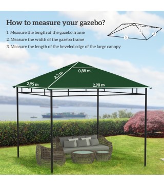 Techo de Repuesto para Cenador