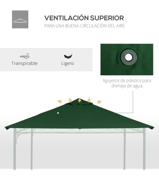 Techo de Repuesto para Cenador