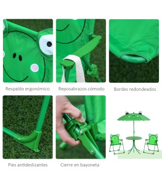 Conjunto de Picnic Plegable Infantil