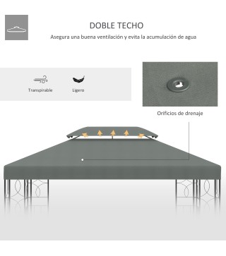 Techo de Repuesto para Cenador