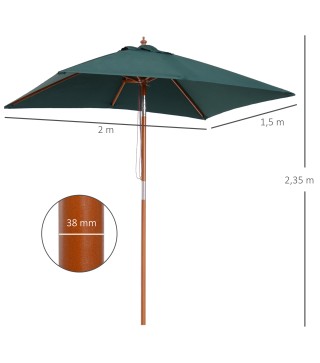 Sombrilla de Jardín