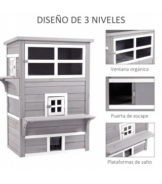 Caseta para Gatos
