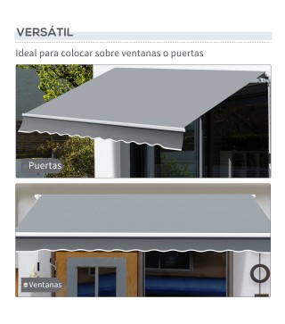 Toldo Manual Retráctil
