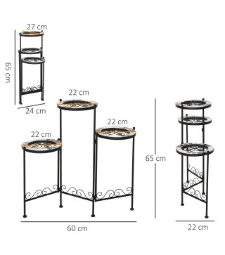 Soporte de Metal para Plantas
