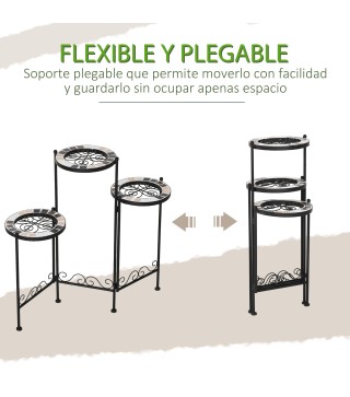 Soporte de Metal para Plantas