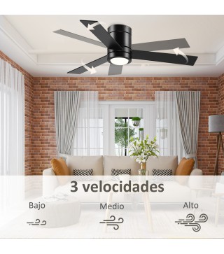 Ventilador de Techo con Luz