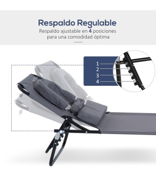 Tumbona Plegable