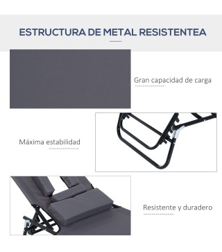 Tumbona Plegable