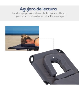 Tumbona Plegable