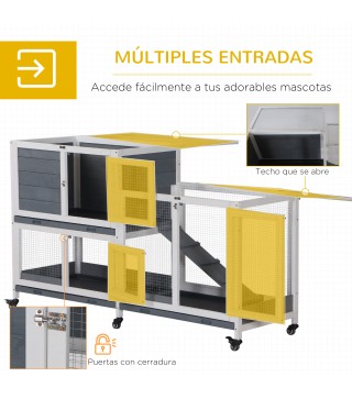 Conejera de Madera