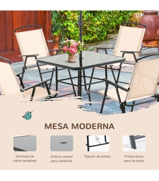 Conjunto de Muebles para Jardín