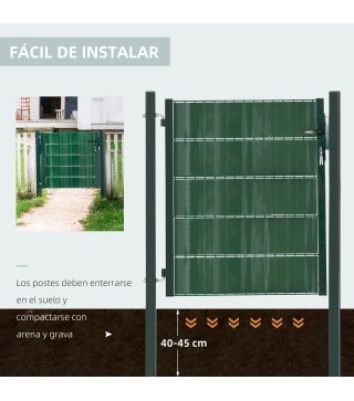 Puerta Verja de Jardín