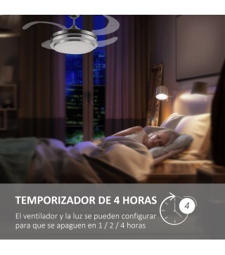 Ventilador de Techo con Luz
