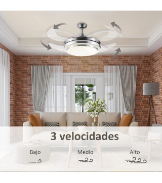 Ventilador de Techo con Luz