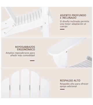 Adirondack Silla