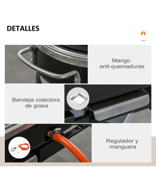 Barbacoa de Gas