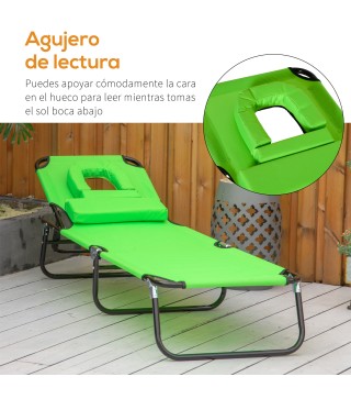 Tumbona Plegable