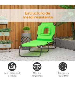 Tumbona Plegable