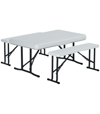 Mesa y Bancos