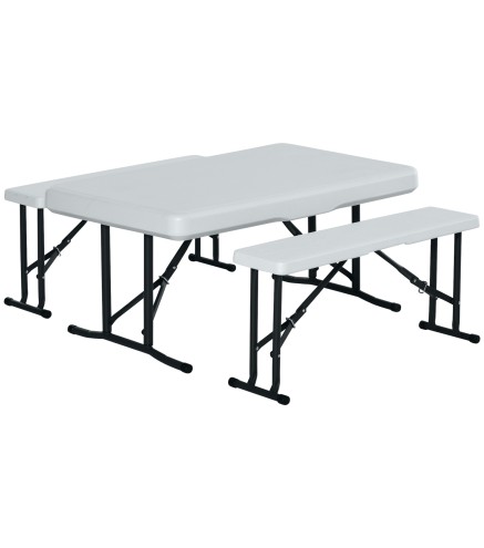 Mesa y Bancos