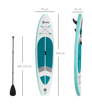 Tabla de Paddle Surf Hinchable