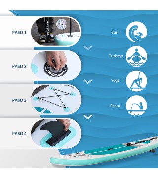 Tabla de Paddle Surf Hinchable