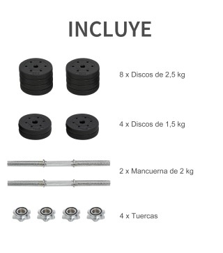 Juego de Mancuernas