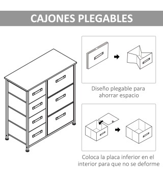Cómoda de Tela