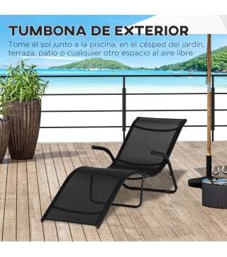 Tumbona Plegable