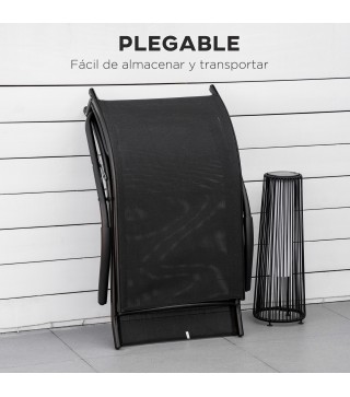 Tumbona Plegable