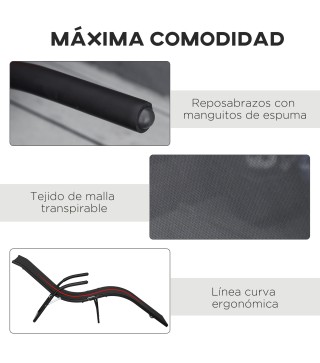 Tumbona Plegable