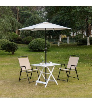 Mesa de Jardín Plegable