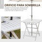 Mesa de Jardín Plegable Mesa de Jardín Plegable