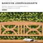 Banco de Jardín
