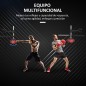 Bola de Velocidad de Boxeo Montado en Pared Altura Ajustable con Barra Giratoria e Inflador Punching Ball para Adultos y Adolesc