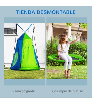Columpio con Tienda