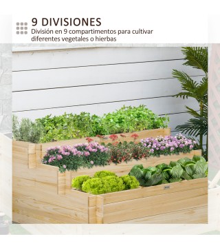 Jardinera de 3 Niveles