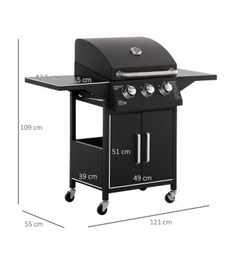 Barbacoa de Gas