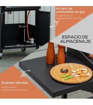 Barbacoa de Gas