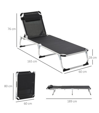 Tumbona Plegable