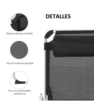 Tumbona Plegable