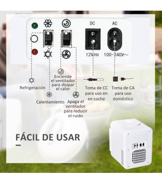 Mini Nevera Portátil