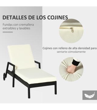 Tumbonas de Ratán