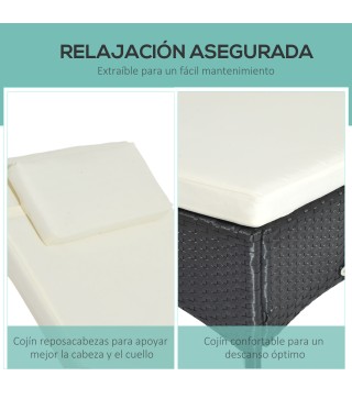 Tumbona de Ratán