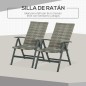 Silla Plegable Ratán Silla Plegable Ratán