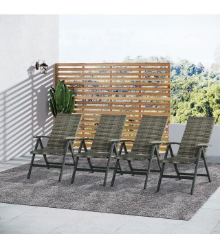 Silla Plegable Ratán