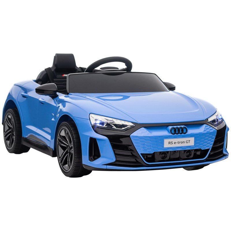 Coche Eléctrico para Niños de +3 Años AUDI RS e-tron GT Coche de Batería con Mando a Distancia 103x58x41 cm Azul